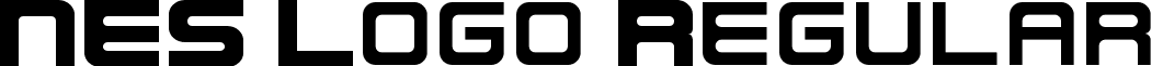 NES Logo Regular font - NES-Logo.ttf