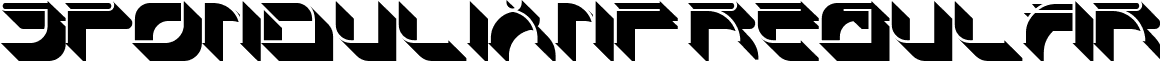 SpondulixNF Regular font - SPONN___.TTF