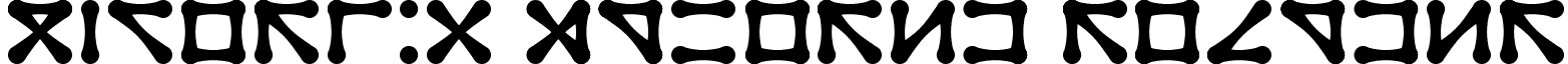 Q-Bert's Funeral Regular font - qbert.ttf