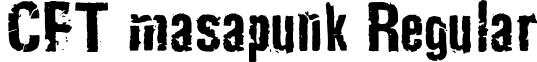 CFT masapunk Regular font - Ltt_Masapunk.otf