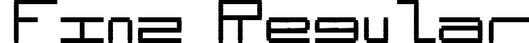 Finz Regular font - ji-ethane.ttf