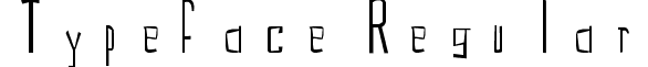 Typeface Regular font - BonsolComic.ttf
