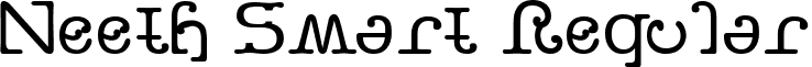 Neeth Smart Regular font - ji-lyttas.ttf