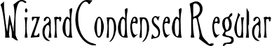 WizardCondensed Regular font - wizac___.ttf