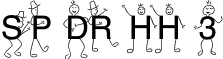 SP DR HH 3 font - spdrhh3.ttf