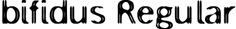 bifidus Regular font - bifidus.ttf