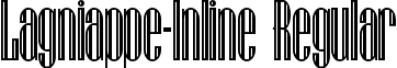 Lagniappe-Inline Regular font - LAGNIAPP.TTF