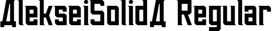 AlekseiSolidA Regular font - alekseisolida.ttf