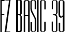 FZ BASIC 39 font - b39n.ttf