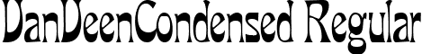 VanVeenCondensed Regular font - vanveencondensed.ttf