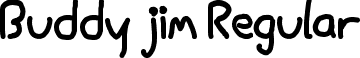 Buddy jim Regular font - buddy_jim.ttf
