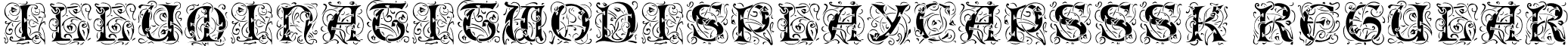 IlluminatiTwoDisplayCapsSSK Regular font - unical-blackletter-medievalilluminatitwodisplaycapsssk-regular.ttf