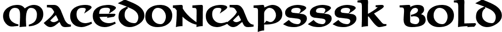 MacedonCapsSSK Bold font - unical-blackletter-medievalmacedoncapsssk-bold.ttf