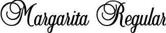 Margarita Regular font - margarita.ttf