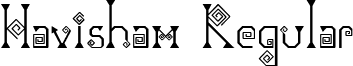 Havisham Regular font - havisham.ttf