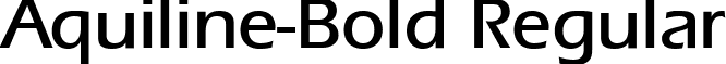 Aquiline-Bold Regular font - aqbo.ttf