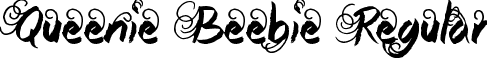 Queenie Beebie Regular font - Queenie Beebie.ttf