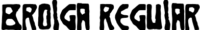 Brolga Regular font - fading-wornbrolga-regular.ttf