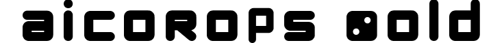 Saicorops Bold font - saicorops-bold.ttf