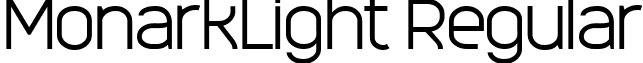 MonarkLight Regular font - monarklight.ttf