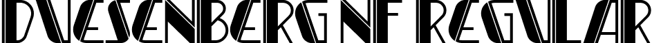 Duesenberg NF Regular font - duesenbergnf.ttf