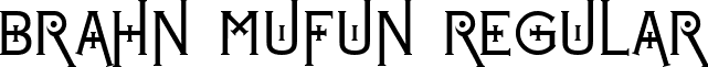 Brahn Mufun Regular font - brahnmufun.ttf