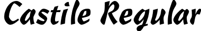 Castile Regular font - castile.ttf