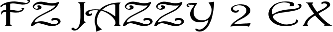 FZ JAZZY 2 EX font - fzjazzy2ex.ttf