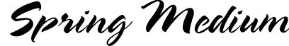 Spring Medium font - spring.ttf