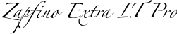 Zapfino Extra LT Pro font - ZapfinoExtraLTPro.otf