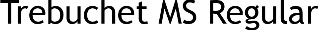 Trebuchet MS Regular font - trebuc.ttf