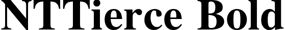 NTTierce Bold font - NTTMB___.TTF
