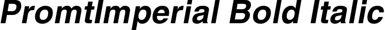 PromtImperial Bold Italic font - PI__T.TTF