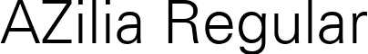 AZilia Regular font - ILIAN__0.TTF