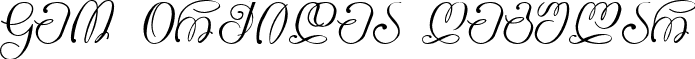 Geo Orqidea Regular font - G_Orqdea.ttf