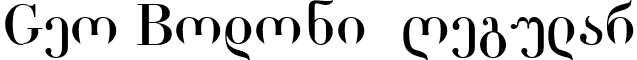 Geo Bodoni Regular font - G_Bodoni.ttf