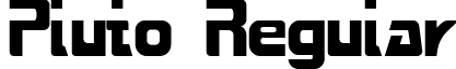 Pluto Regular font - ji-nabber.ttf