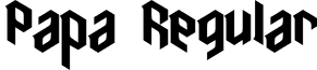 Papa Regular font - ji-mimics.ttf