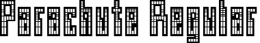 Parachute Regular font - ji-minces.ttf