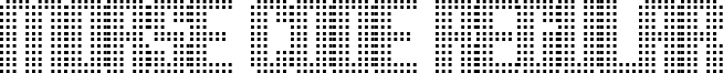 Morse Code Regular font - ji-lizard.ttf