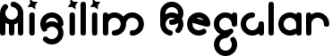 Misilim Regular font - ji-limbos.ttf