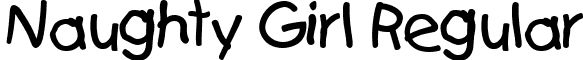 Naughty Girl Regular font - ji-lurers.ttf