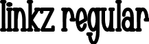 Linkz Regular font - ji-jigger.ttf