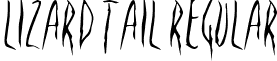 Lizard Tail Regular font - ji-joyous.ttf