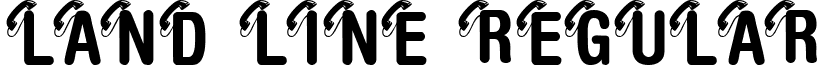 Land Line Regular font - ji-ignify.ttf