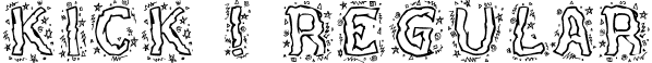 KICK ! Regular font - ji-hokums.ttf