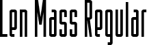 Len Mass Regular font - ji-inspan.ttf