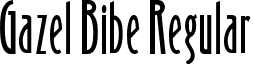 Gazel Bibe Regular font - ji-flares.ttf