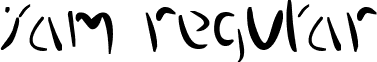 Jam Regular font - ji-haggle.ttf