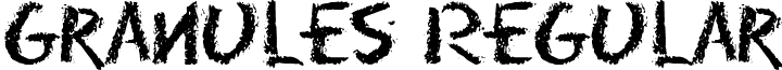 Granules Regular font - ji-froggy.ttf